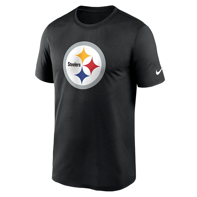 T-shirt Nike noir pour homme avec logo Primetime Legend des Pittsburgh Steelers