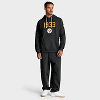 Men's Nike Black Pittsburgh Steelers Sideline Standard Issue Alt 2 Dri-FIT Hoodie