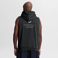 Men's Nike Black Pittsburgh Steelers Sideline Standard Issue Dri-FIT Sleeveless Hoodie