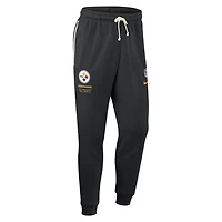 Pantalon Nike Steelers Pittsburgh Sideline Standard Issue Dri-FIT Taper noir pour homme