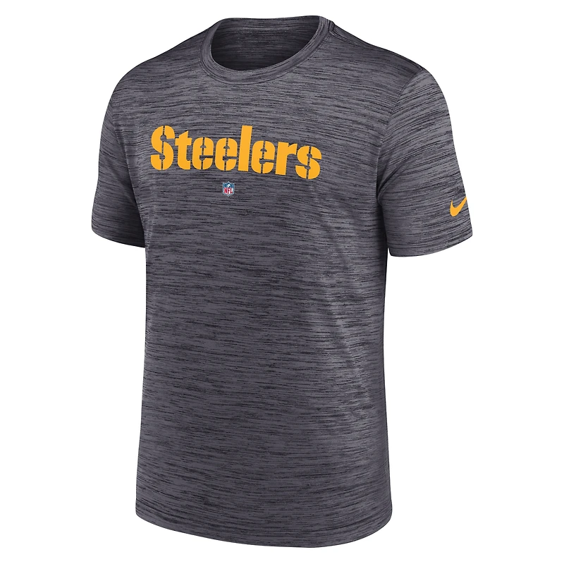 FBC STL NOIR SU23 NFL HOMME NIKE SIDELINE TEAM ISSUE VELOCITY SS TEE TEEMENSCC