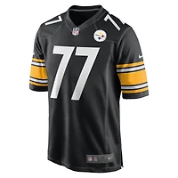 Maillot de match Nike Broderick Jones noir des Steelers Pittsburgh pour homme