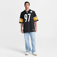 Men's Nike Cameron Heyward Black Pittsburgh Steelers Game Jersey