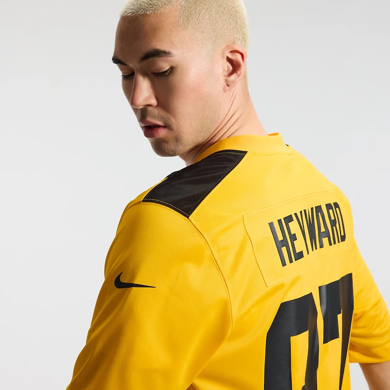 Men's Nike Cameron Heyward Gold Pittsburgh Steelers Alternate 1933 Throwback Game Jersey