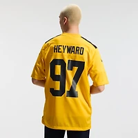 Men's Nike Cameron Heyward Gold Pittsburgh Steelers Alternate 1933 Throwback Game Jersey