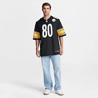 Maillot de match Nike Darnell Washington noir des Pittsburgh Steelers pour homme