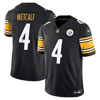 Maillot Nike DK Metcalf noir Pittsburgh Steelers Vapor F.U.S.E. édition limitée cousue pour homme