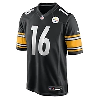 Maillot de match Nike Drew Allar noir des Steelers Pittsburgh pour homme