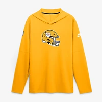 Men's Nike Gold Pittsburgh Steelers Alt Dri-FIT Hooded Long Sleeve T-Shirt