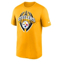 Men's Nike Gold Pittsburgh Steelers Legend Icon Performance T-Shirt