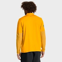 Men's Nike Gold Pittsburgh Steelers Sideline Dri-FIT Half-Zip Pullover