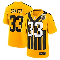 Maillot Nike Jack Sawyer Gold Alternate Game pour homme des Pittsburgh Steelers
