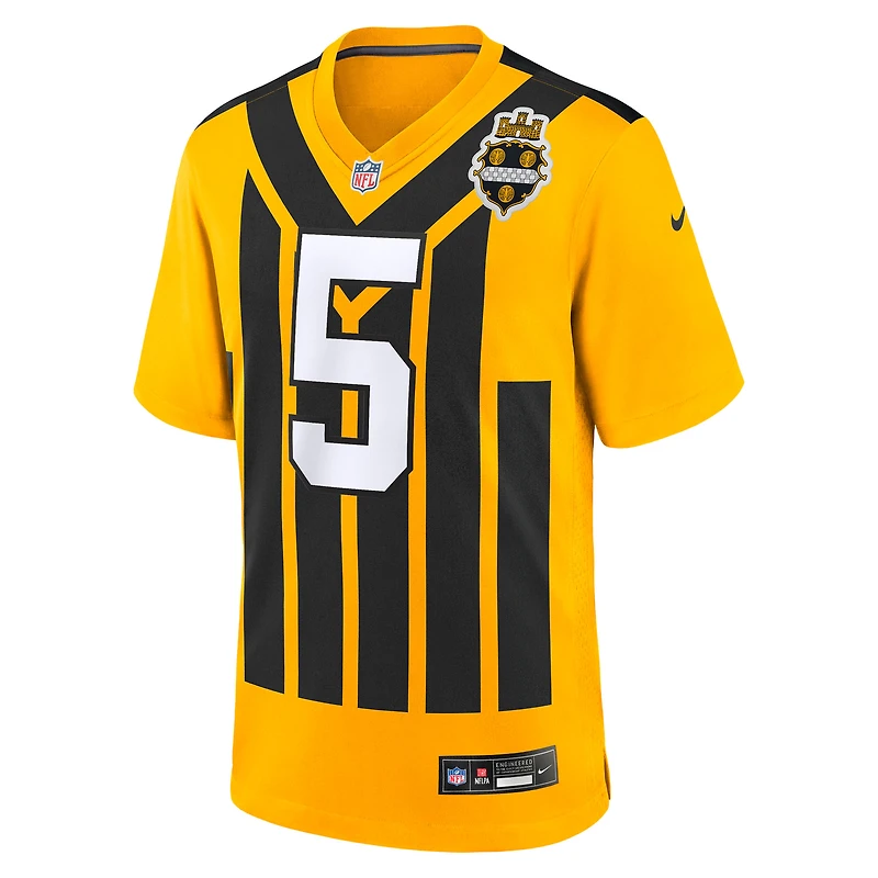 Men's Nike Jalen Ramsey Gold Pittsburgh Steelers Alternate 1933 Throwback Game Jersey