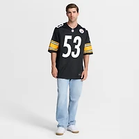 Maillot Nike JaWhaun Bentley noir pour homme des Pittsburgh Steelers