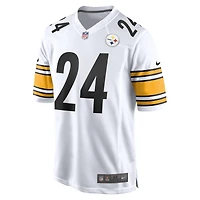 Maillot de match extérieur Pittsburgh Steelers Nike Joey Porter Jr. pour homme, blanc