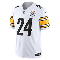 Nike Joey Porter Jr. Blanc Pittsburgh Steelers Vapor F.U.S.E. Maillot limité
