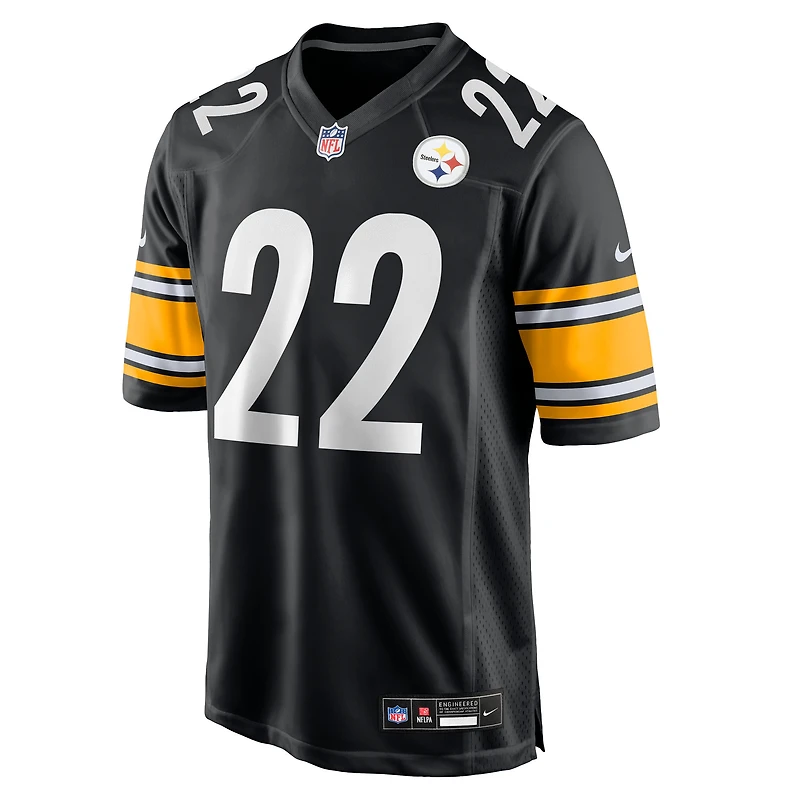 Men's Nike Juan Thornhill Black Pittsburgh Steelers Team Game Jersey