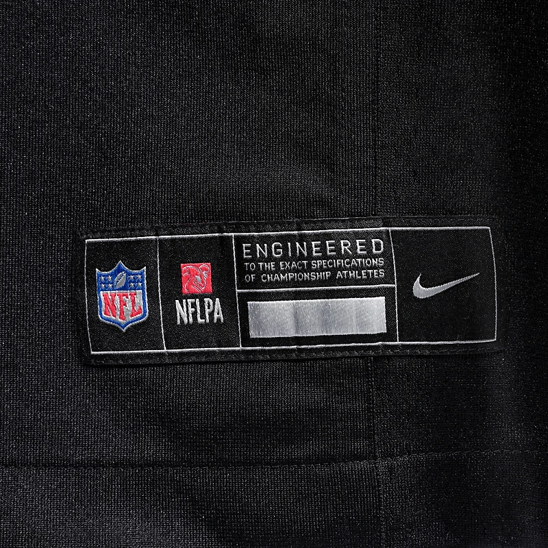 Men's Nike Kaleb Johnson Black Pittsburgh Steelers Team Game Jersey