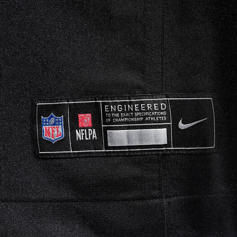 Men's Nike Kyle Dugger  Black Pittsburgh Steelers Team Game Jersey