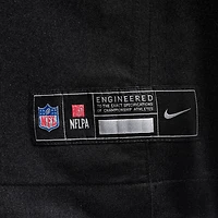 Men's Nike Kyle Dugger  Black Pittsburgh Steelers Team Game Jersey