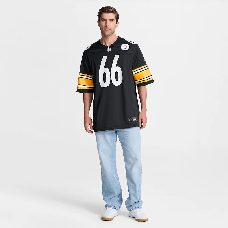 Men's Nike Mason McCormick  Black Pittsburgh Steelers Game Jersey
