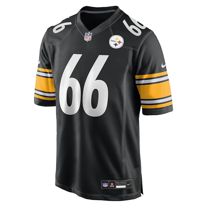 Men's Nike Mason McCormick  Black Pittsburgh Steelers Game Jersey