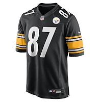 Maillot de match Nike Matt Sokol noir des Pittsburgh Steelers pour homme
