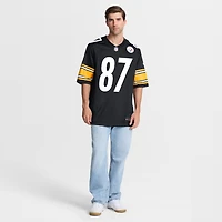 Men's Nike Matt Sokol  Black Pittsburgh Steelers Team Game Jersey