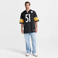 Men's Nike Nick Herbig  Black Pittsburgh Steelers Game Jersey