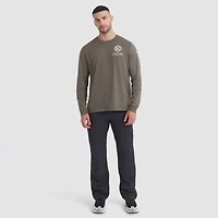 Men's Nike Olive Pittsburgh Steelers 2025 Salute to Service Sideline Long Sleeve T-Shirt