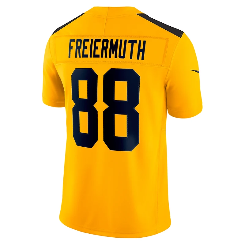 Men's Nike Pat Freiermuth Gold Pittsburgh Steelers Alternate Vapor F.U.S.E. Limited Jersey