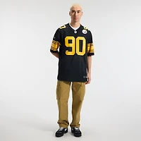 Men's Nike T.J. Watt  Black Pittsburgh Steelers Alternate Game Jersey