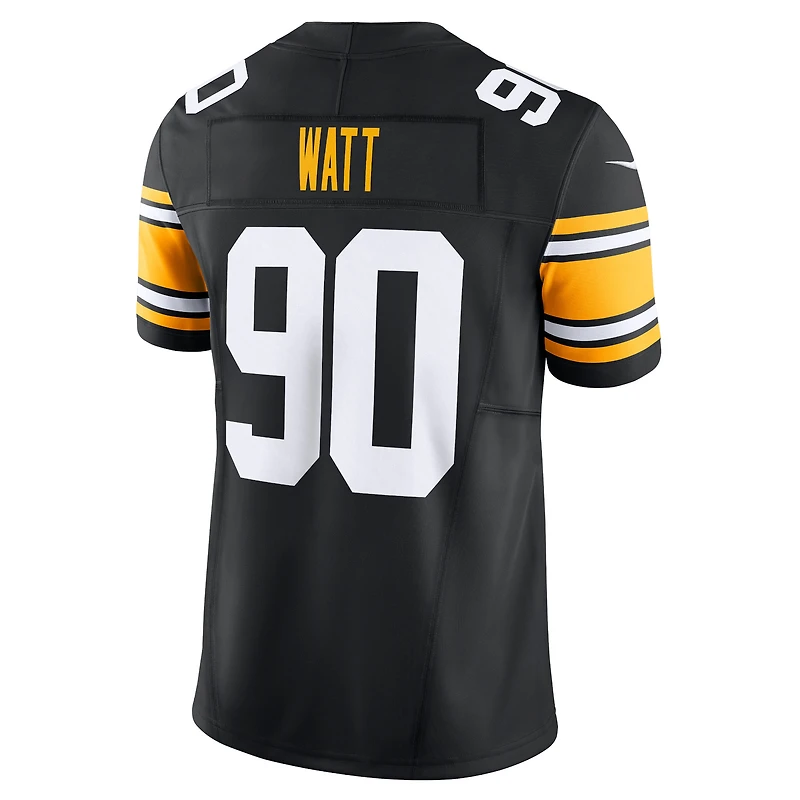 Nike T.J. pour hommes Watt Pittsburgh Steelers Vapor F.U.S.E. Maillot limit