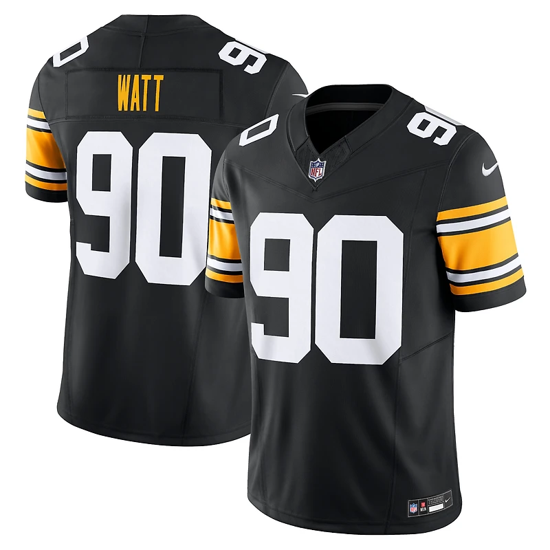 Nike T.J. pour hommes Watt Pittsburgh Steelers Vapor F.U.S.E. Maillot limit