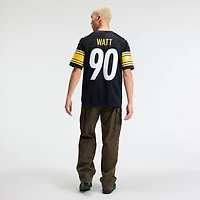 Men's Nike T.J. Watt Black Pittsburgh Steelers Vapor F.U.S.E. Stitched Limited Jersey