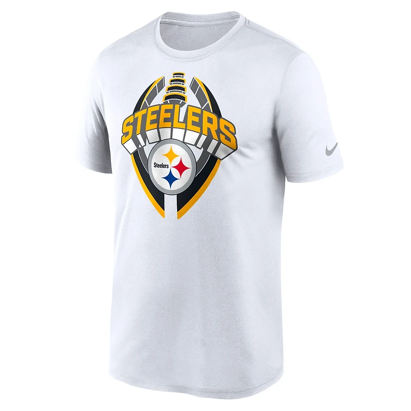 Men's Nike White Pittsburgh Steelers Legend Icon Performance T-Shirt