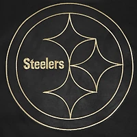 Men's Pro Standard Black Pittsburgh Steelers Classic Chenille Pullover Hoodie