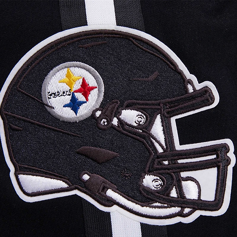 Short en chenille classique Pro Standard noir des Pittsburgh Steelers pour homme