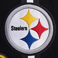 Short en chenille classique Pro Standard noir des Pittsburgh Steelers pour homme