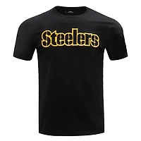 Men's Pro Standard  Black Pittsburgh Steelers Classic T-Shirt