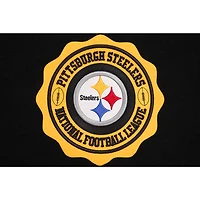 Men's Pro Standard Black Pittsburgh Steelers Crest Emblem Pullover Sweatshirt