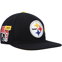 Casquette snapback Pro Standard Pittsburgh Steelers Hometown pour homme, noire