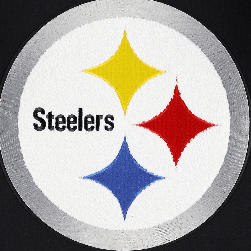 Sweat-shirt Pro Standard noir Pittsburgh Steelers Super Bowl XLIII Mash Up pour hommes