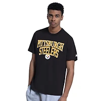 Men's Starter  Black/Gray Pittsburgh Steelers Two-Pack Logo T-Shirt Set