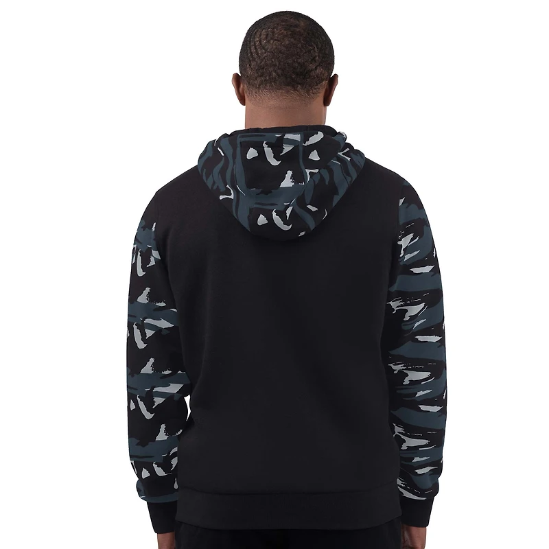 Sweat à capuche zippé noir pour homme Pittsburgh Steelers Thursday Night Gridiron