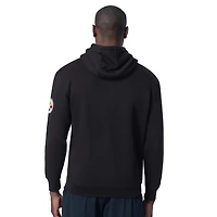 Sweat à capuche noir Starter pour homme des Pittsburgh Steelers Thursday Night Gridiron