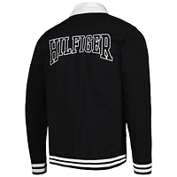 Polo à manches longues Tommy Hilfiger Pittsburgh Steelers Cody noir pour homme
