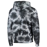 Men's Tommy Hilfiger Black Pittsburgh Steelers Stanley Tie-Dye Pullover Hoodie