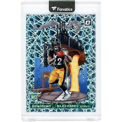 Carte de recrue Najee Harris Pittsburgh Steelers 2021 Panini Donruss Optic Downtown #DT-20