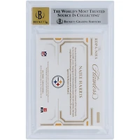 Najee Harris Pittsburgh Steelers dédicacé 2021 Panini Flawless Dual Relic #RDPA-NHA #10/25 BGS authentifié 8.5/10 Rookie Card - 9.5,8.5,8.5,9 Subgrades
